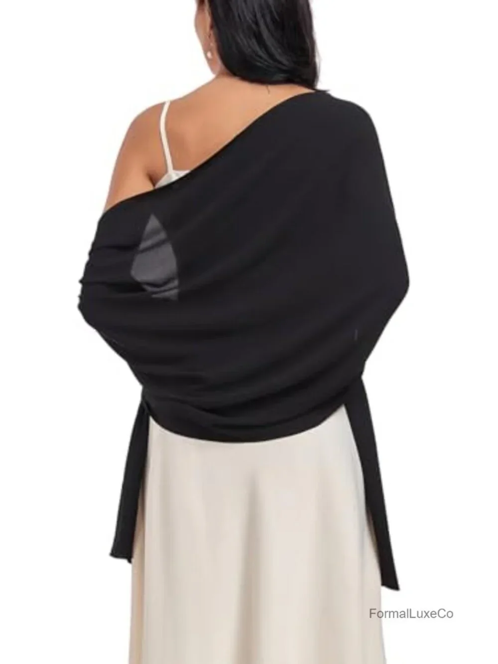 Chiffon Shawl Wrap Evening Wedding Stole Lightweight Scarf